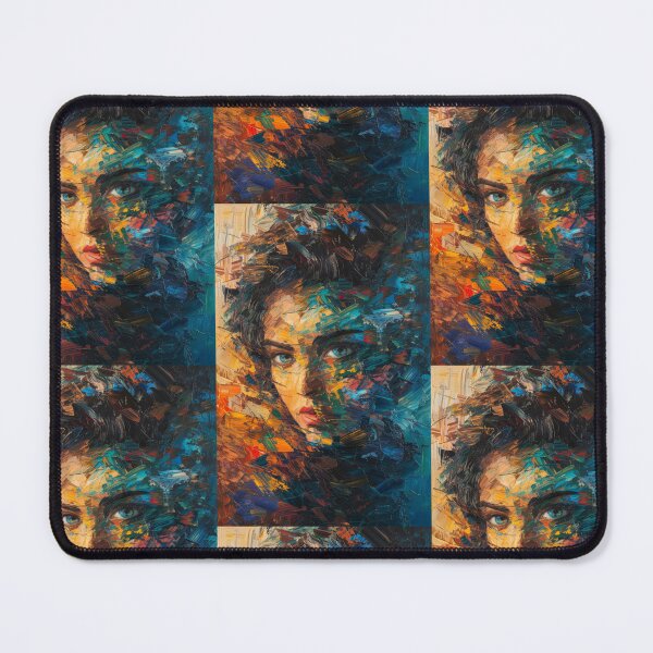 Item preview, Emotional Kaleidoscope: Painted Mix of Woman Faces designed and sold by Piotrek0001.