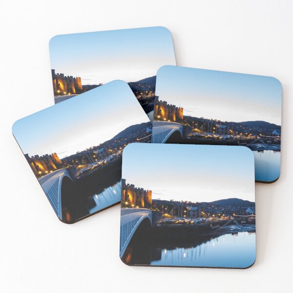 Item preview, Conwy Castle at dusk designed and sold by Paul Madden.