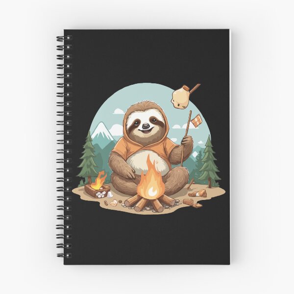 Item preview, Campfire Sloth designed and sold by Clouth Clothing  ⭐⭐⭐⭐⭐.