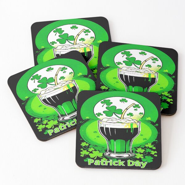 Item preview, Green Glass Patricks Day. designed and sold by Giulivo Store Graphic.