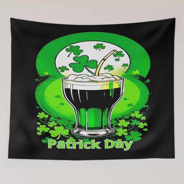 Item preview, Green Glass Patricks Day. designed and sold by Giulivo Store Graphic.