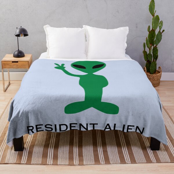 Item preview, Resident Alien Spooky Print designed and sold by Femme Pastel Collective.