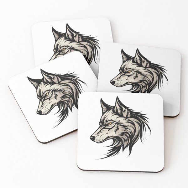 Item preview, Hungry Wolf Face designed and sold by PolygonPinnacle.