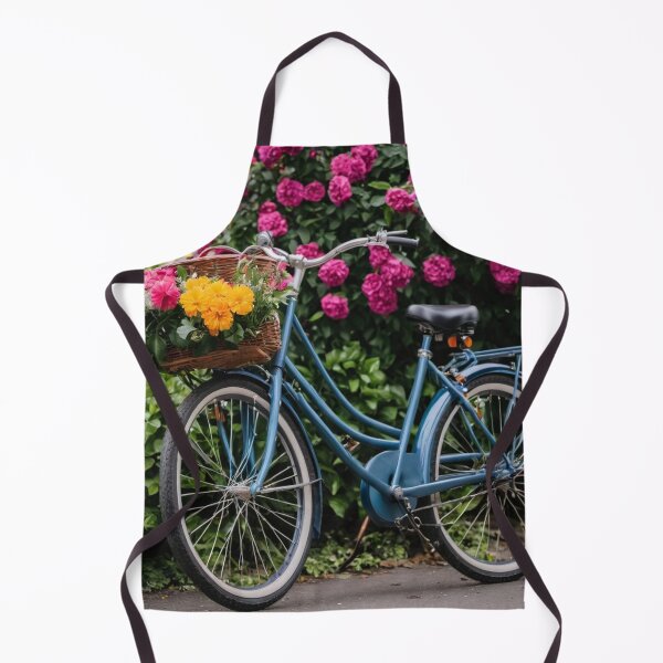 Item preview, BICYCLE WITH FLOWERS designed and sold by tatty58.