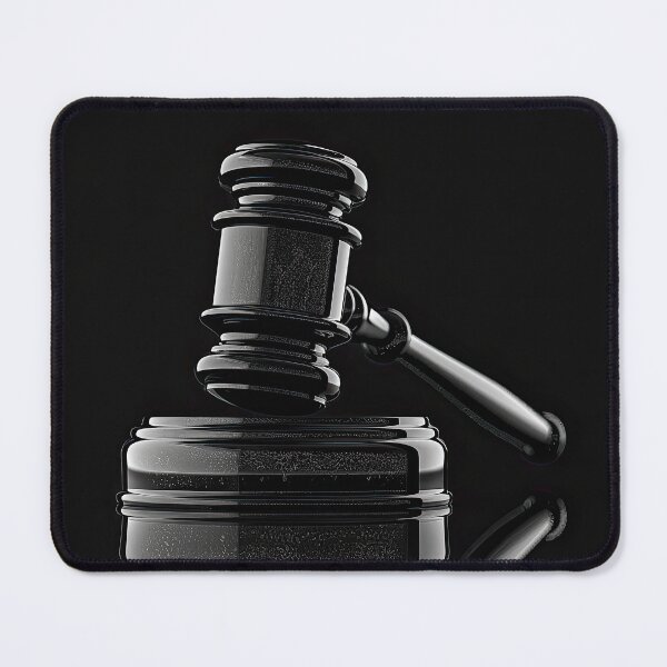 Item preview, Black Gavel on Black designed and sold by Elisabeth Lucas.