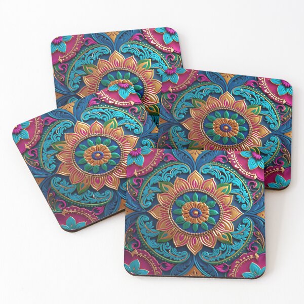 Item preview, Abstract Indian Mandala Pattern designed and sold by TheArtOfPat.