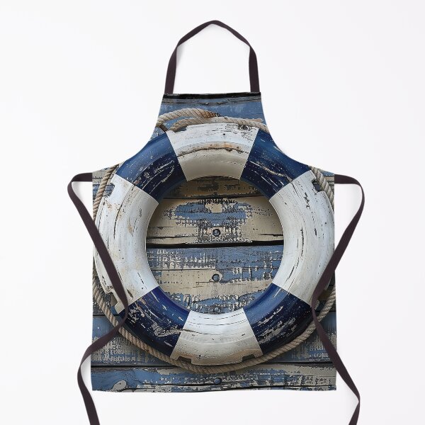 Item preview, Dark Blue and White Lifesaver designed and sold by Elisabeth Lucas.