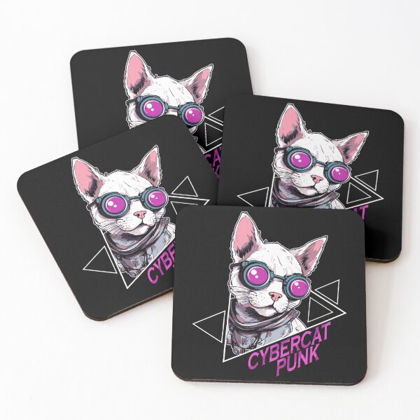 Item preview, Cybercat Punk designed and sold by xadrawing.