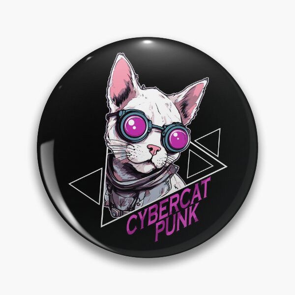 Item preview, Cybercat Punk designed and sold by xadrawing.