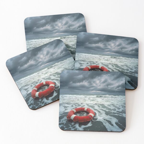 Item preview, Lifesaver Washed Up on Beach designed and sold by Elisabeth Lucas.