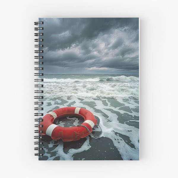 Item preview, Lifesaver Washed Up on Beach designed and sold by Elisabeth Lucas.