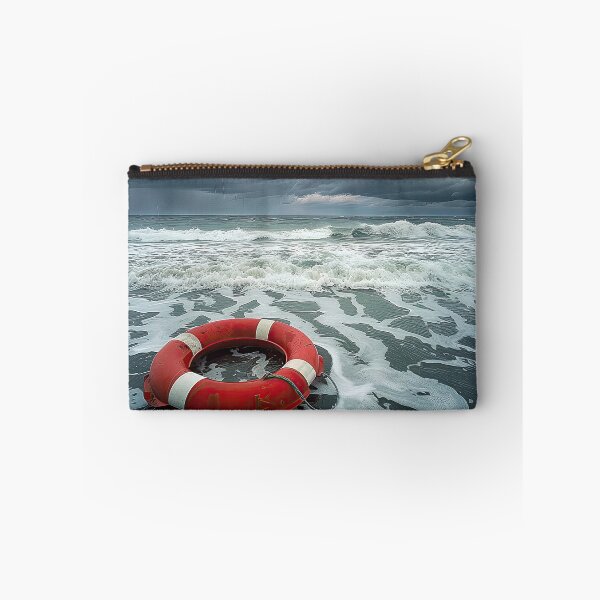 Item preview, Lifesaver Washed Up on Beach designed and sold by Elisabeth Lucas.
