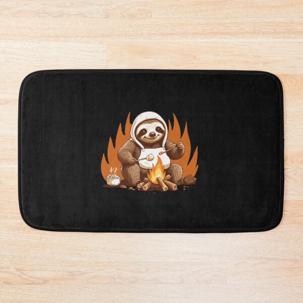Item preview, Campfire Sloth designed and sold by Clouth Clothing  ⭐⭐⭐⭐⭐.