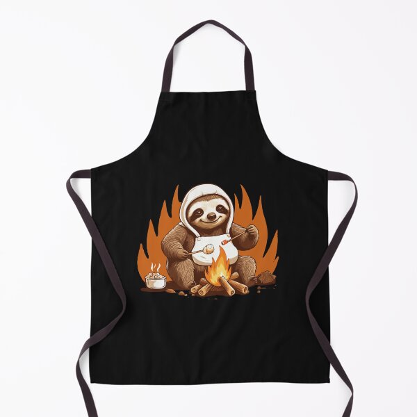 Item preview, Campfire Sloth designed and sold by Clouth Clothing ⭐⭐⭐⭐⭐.