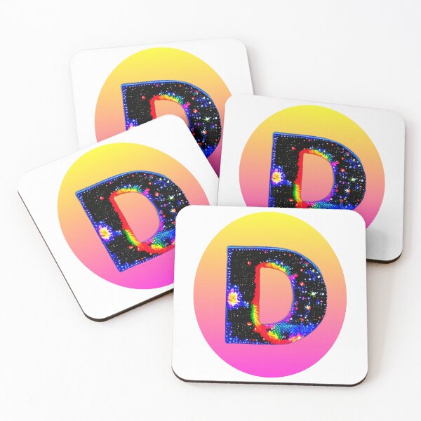 Item preview, letter D, monogram. typography collage. ABC art. gift 2024 designed and sold by Minibubb.