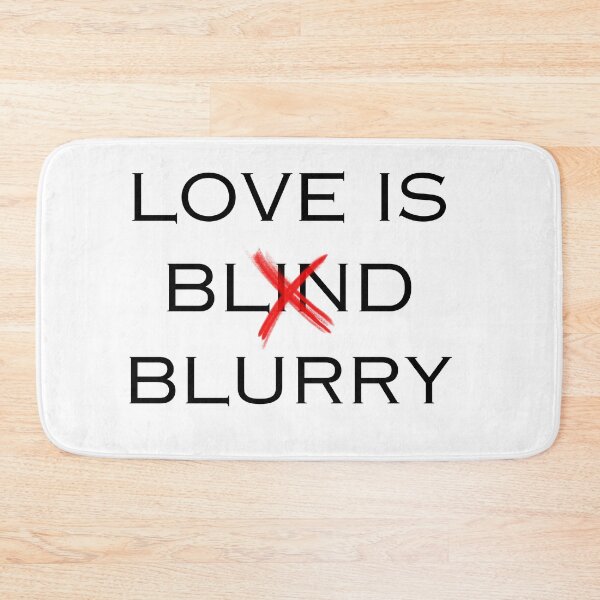 Item preview, Love is Blind (Blurry) TV Show Print designed and sold by Femme Pastel Collective.