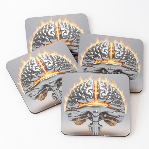 Item preview, Human Brain On Fire designed and sold by ThralStore.