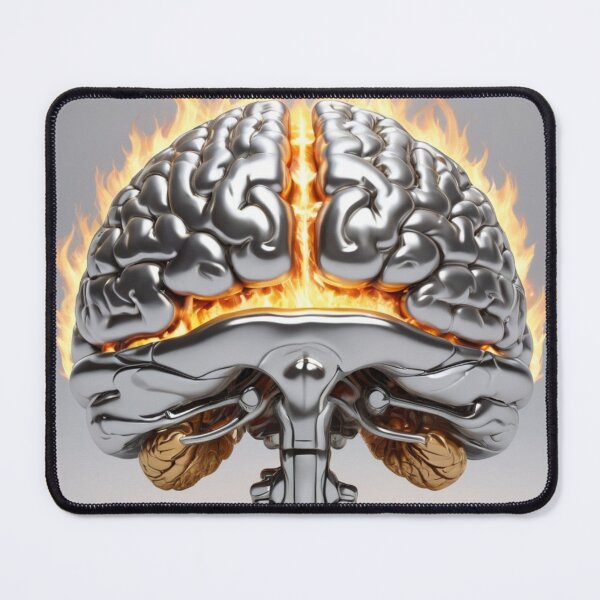 Item preview, Human Brain On Fire designed and sold by ThralStore.