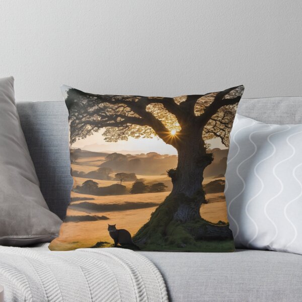 Item preview, Scottish wild cat at sunset. designed and sold by tatty58.