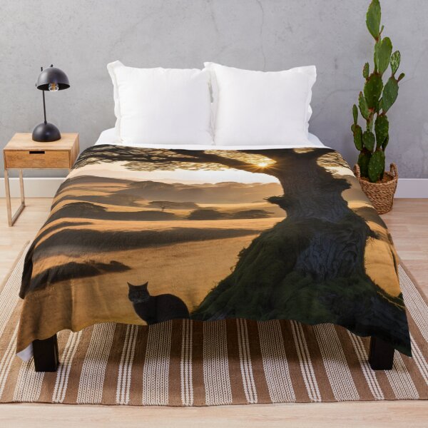 Item preview, Scottish wild cat at sunset. designed and sold by tatty58.