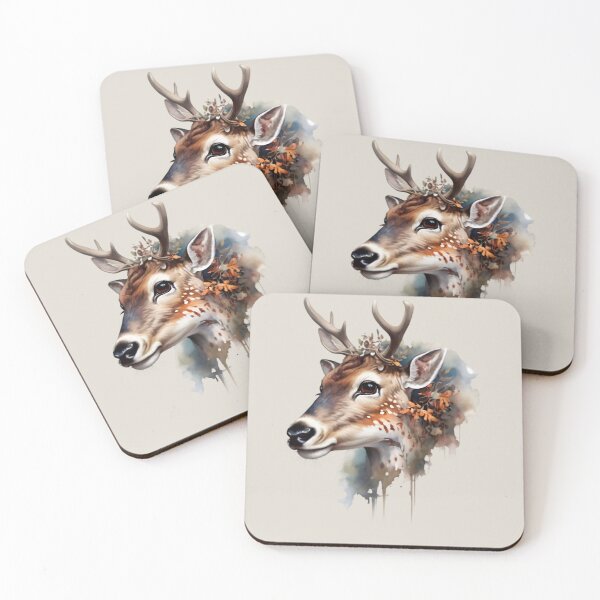 Item preview, Charming Deer Face designed and sold by PolygonPinnacle.