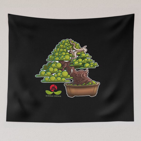 Item preview, Logo Dubble dragon bonsai on black designed and sold by RemcoBakker.