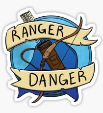 Dungeons and Dragons Ranger Badge Sticker
