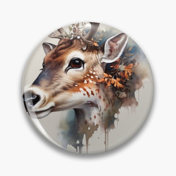 Item preview, Charming Deer Face designed and sold by PolygonPinnacle.