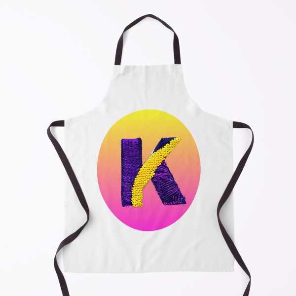 Item preview, letter K, monogram. typography collage. ABC art. gift 2024 designed and sold by Minibubb.