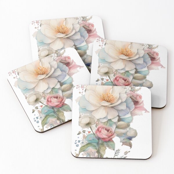 Item preview, Whimsical Alice in Wonderland Watercolor Bookmark with Floral Clipart on White Background (1217) designed and sold by WASjourney.