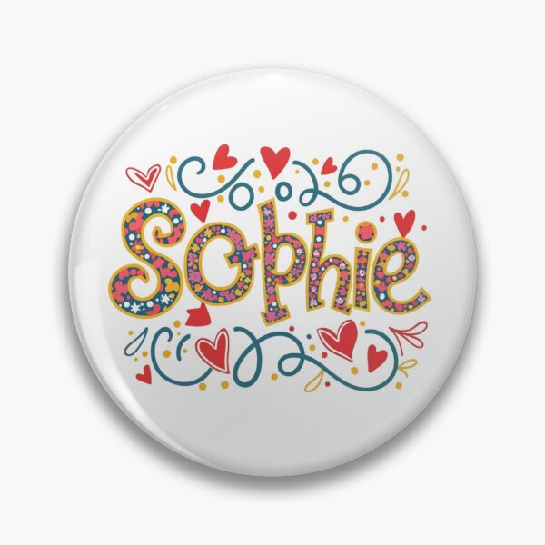 Item preview, sophie name withe  designed and sold by bukajart.