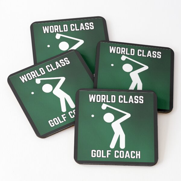 Item preview, World Class Golf Coach - Modern Golfing Design designed and sold by TGAL2.