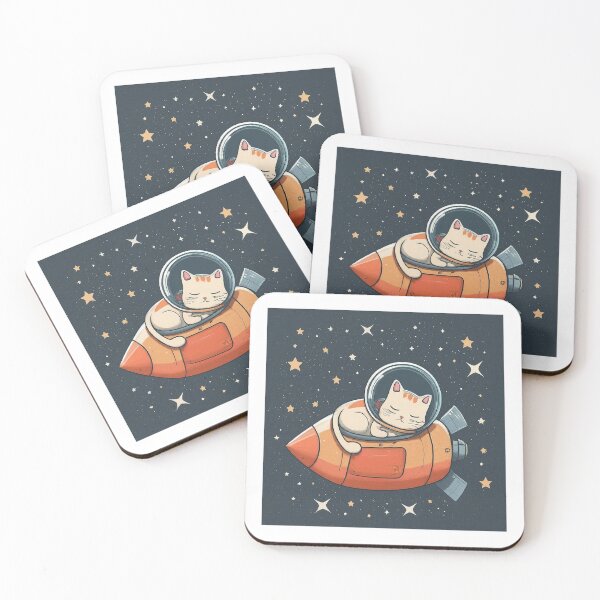 Item preview, Lost in Purrfect Zero Gravity designed and sold by toastcaturday.