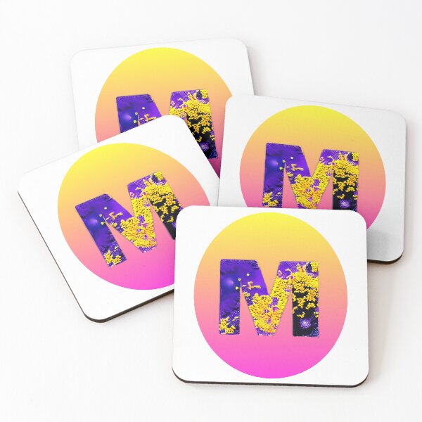 Item preview, letter M, monogram. typography collage. ABC art. gift 2024 designed and sold by Minibubb.