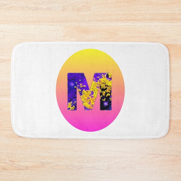 Item preview, letter M, monogram. typography collage. ABC art. gift 2024 designed and sold by Minibubb.