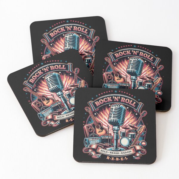 Item preview, Rock n Roll Vintage Music Instruments Gift designed and sold by InkyGenies.