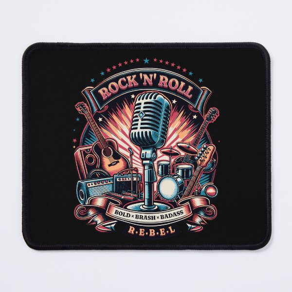 Item preview, Rock n Roll Vintage Music Instruments Gift designed and sold by InkyGenies.