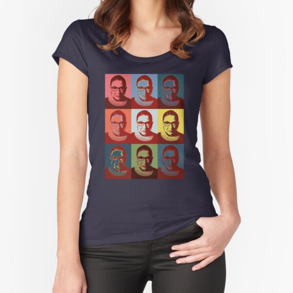 RBG SUPREME Court DIVA Fitted Scoop T-Shirt