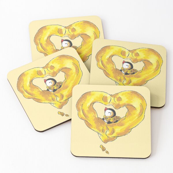 Item preview, Gooey Cheesy Valentine designed and sold by KOKeefeArt.