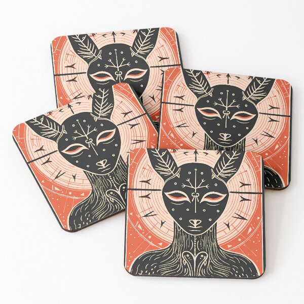 Item preview, Wendigo Tarot Card designed and sold by Weirdanya.