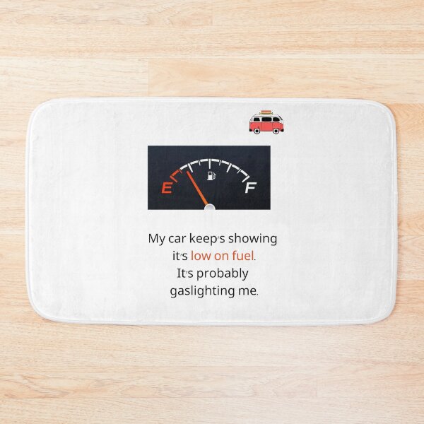 Item preview, Empty Promises: This Gas Gauge is on Thin Ice (and Low on Fuel) designed and sold by clecticuk.