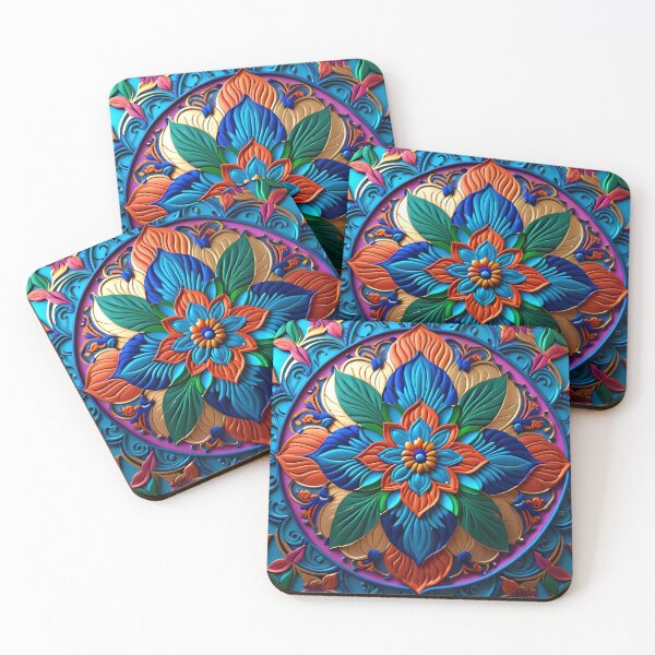 Item preview, Abstract Indian Mandala Pattern designed and sold by TheArtOfPat.
