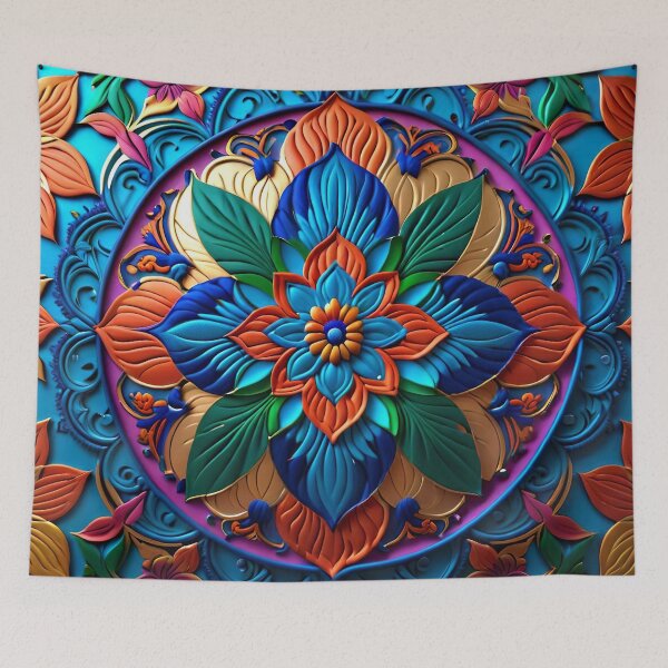 Item preview, Abstract Indian Mandala Pattern designed and sold by TheArtOfPat.