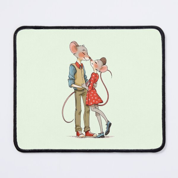 Item preview, Mousy Love Nose to Nose designed and sold by Delemore Art.