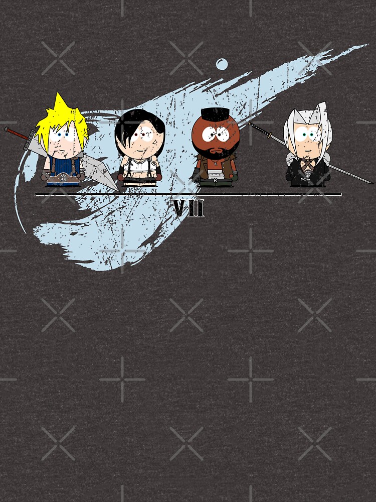 Final Fantasy VII - South Park by robotplunger