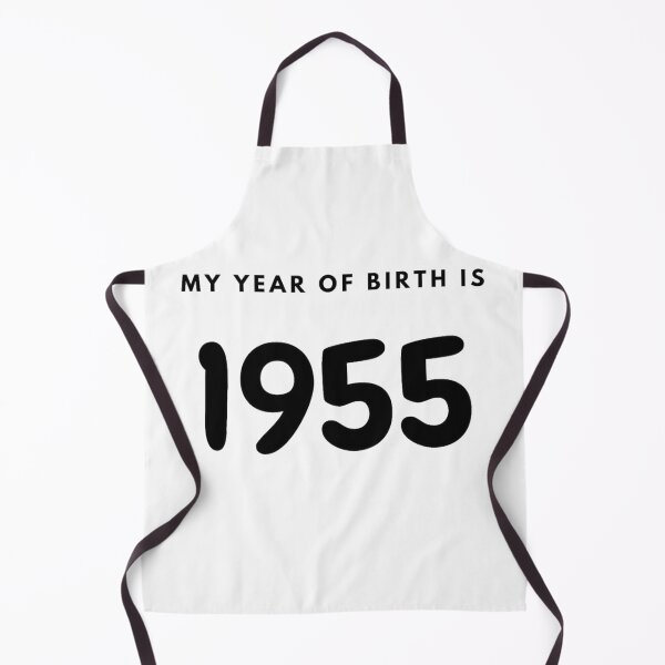 Item preview, My Year of Birth is 1955 designed and sold by LittleWorldShop.
