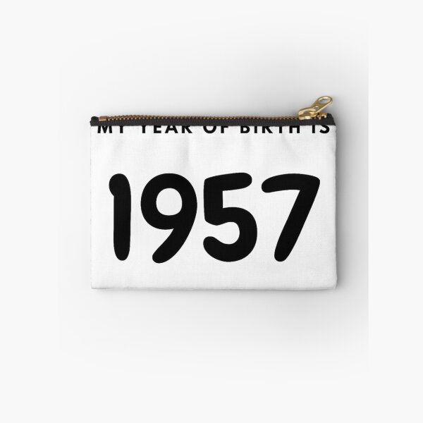 Item preview, My Year of Birth is 1957 designed and sold by LittleWorldShop.
