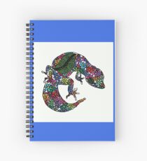 Cuaderno de espiral Geco de flores