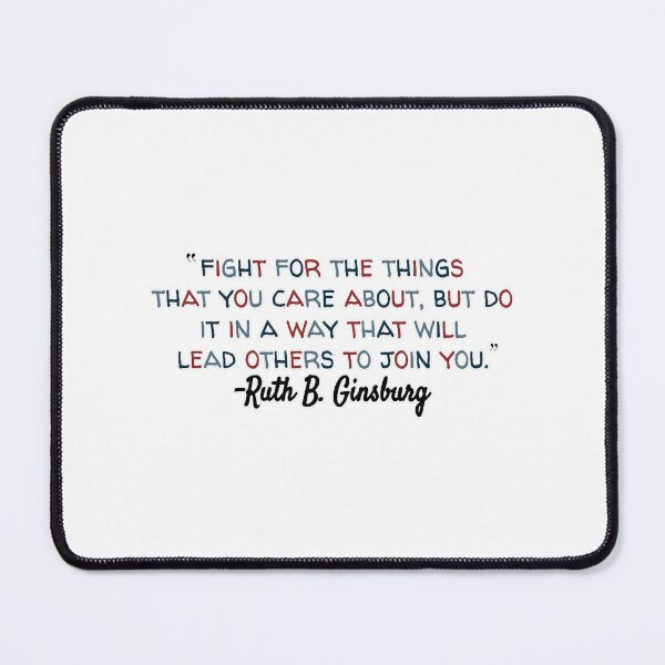 Item preview, ruth bader ginsburg quote with color designed and sold by cori-vail.