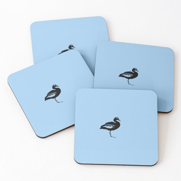 Item preview, Black Bellied Whistling Duck Black Design  designed and sold by designsasstultd.